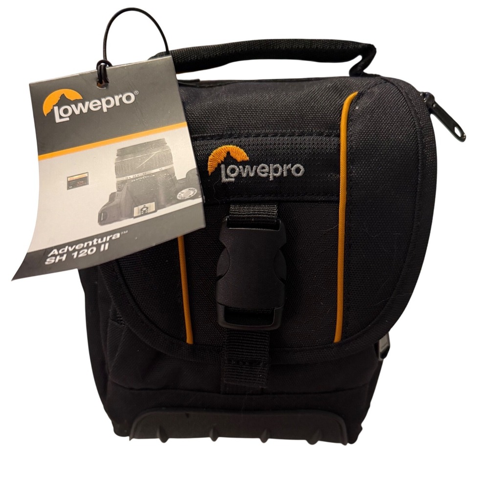 Lowepro Adventura SH 120 II Camera Bag Black DSLR Mirrorless Shoulder Case NEW